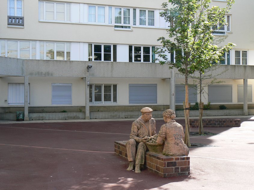 Sculpture Les deux vieux de Mondineu: Les deux vieux de Mondineu 020